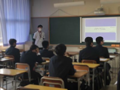 佐土原高校進路ガイダンスに参加しました