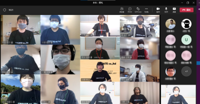 創立記念日のメモリアルミーティング