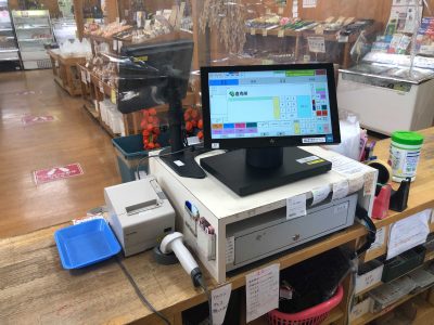 木城町農産物販売所「菜っ葉屋」のPOS本体リプレースを行いました