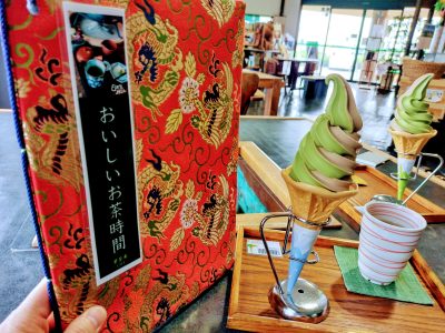 夏の外回りにソフトクリーム三昧