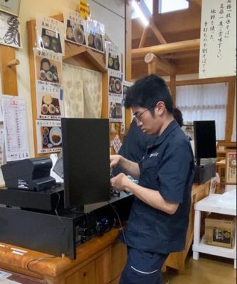 道の駅とうごうのPOSレジ機器をリプレースしました
