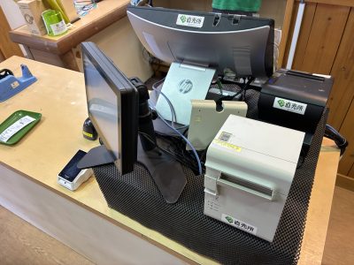 POSレジの移設作業を行いました